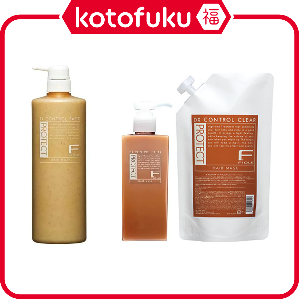 FIOLE TX CONTROL BASIC HAIR MASK 3個セット Fiole F.Protect Hair Mask - TX Control Basic / DX Control