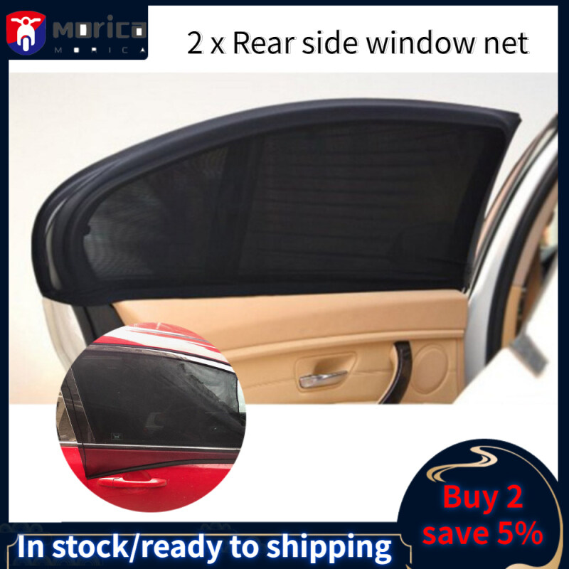 Morica 2Pcs Chống Côn Trùng Muỗi Kem Chống Nắng Cửa Sổ Xe Hơi Cửa Lưới Lưới Cắm Trại Ngoài Trời