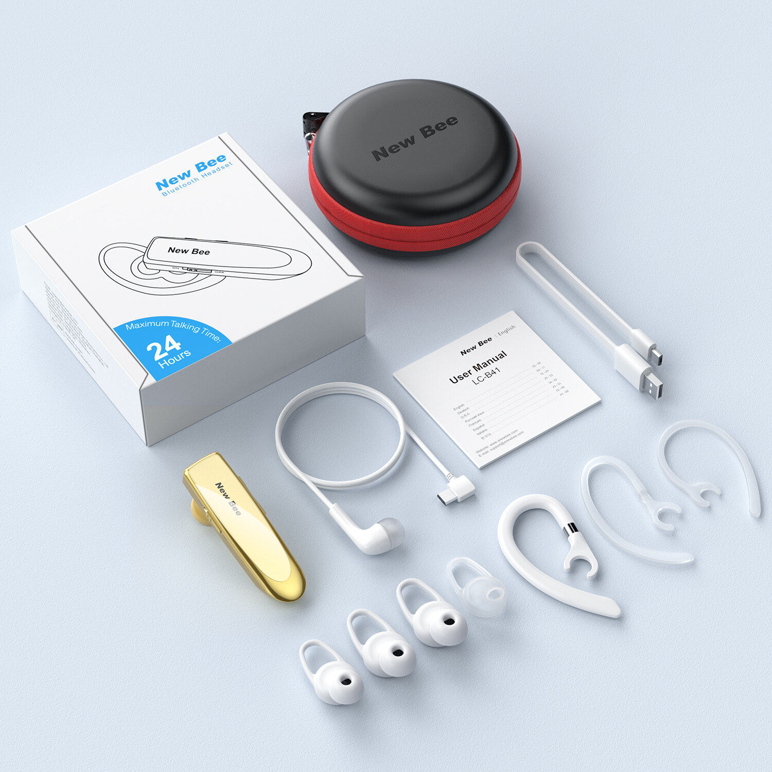 New bee bluetooth online earpiece manual