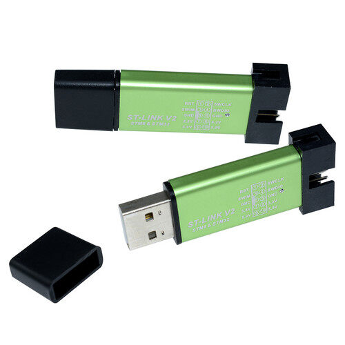 Chính Hãng VOKTTA ST-Link V2 Stlink Mini STM8 Mới Mô Phỏng STM32 STLINK, Tải Xuống Lập Trình Có Nắp Đậy