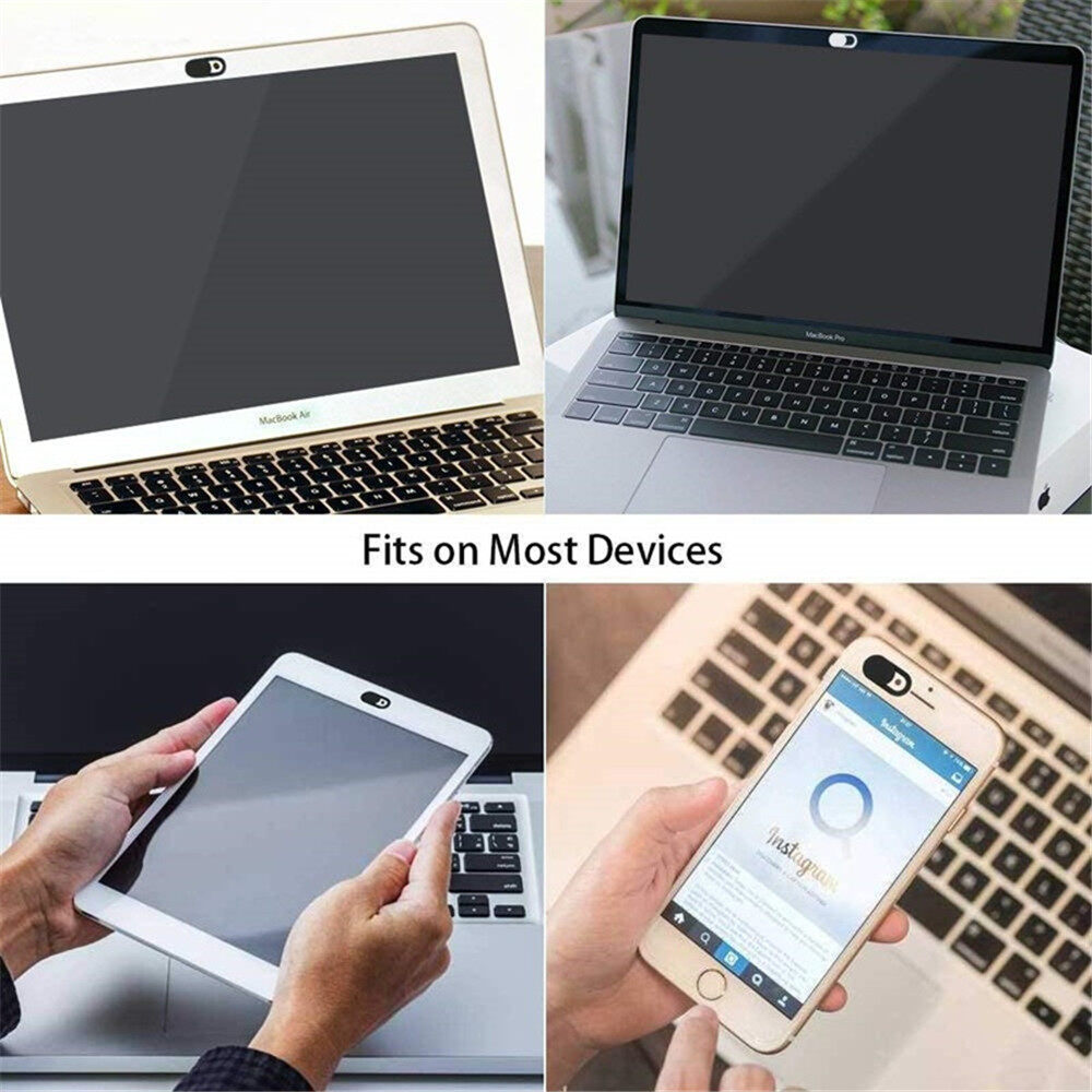 Kebidumei 3 Cái Nắp Đậy WebCam Nắp Trượt Nam Châm Màn Trập Nắp Đậy Máy Ảnh Web Thông Dụng Cho Web Máy Tính Xách Tay Máy Tính Bảng Ống Kính Miếng Dán Riêng Tư
