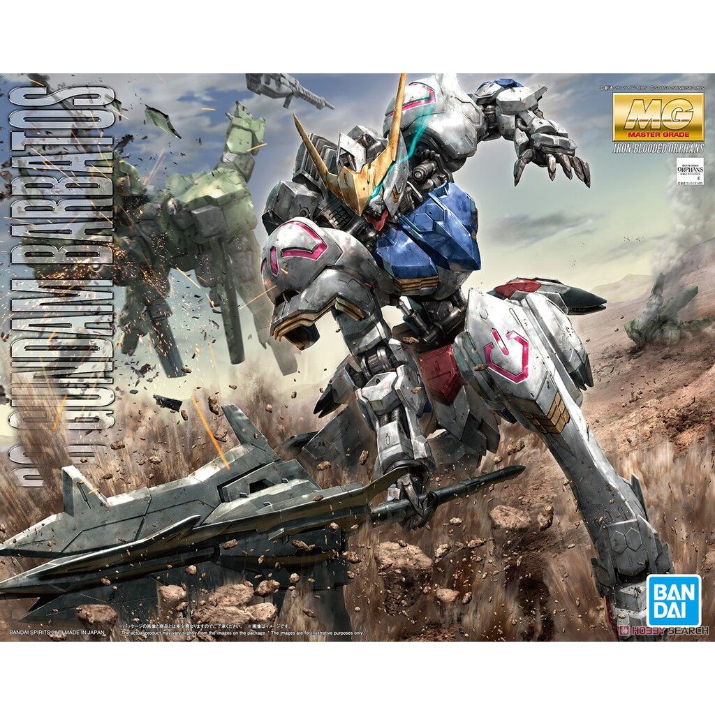 [Gunpla] BANDAI IronBlooded Orphan MG 1/100 GUNDAM BARBATOS Hunter Lazada Singapore