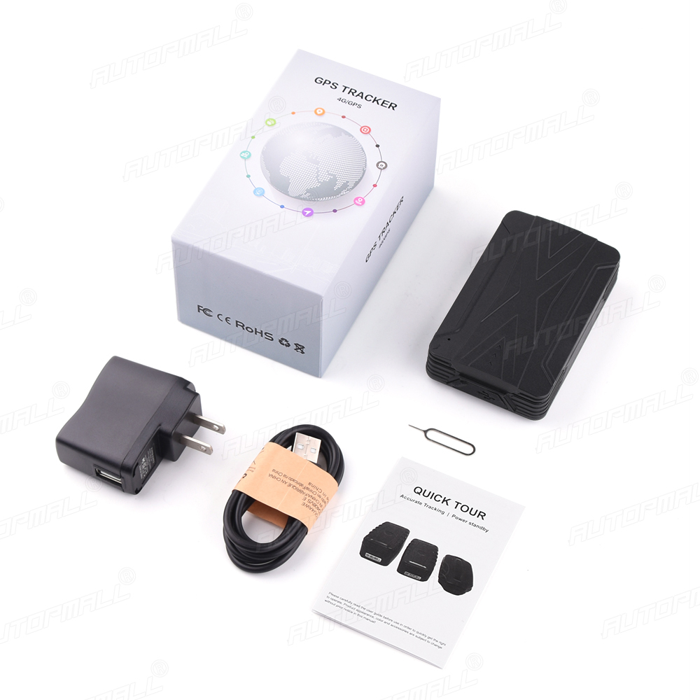 4G Tracker kereta GPS Locator 6000mah 60 hari siap sedia suara Monitor