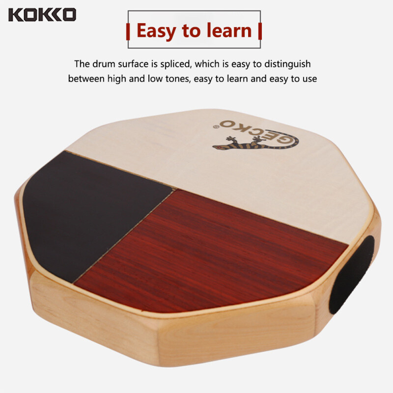 READY! Gecko Cajon Hand Drum 3color Bongo Snare Double Sound Effect
