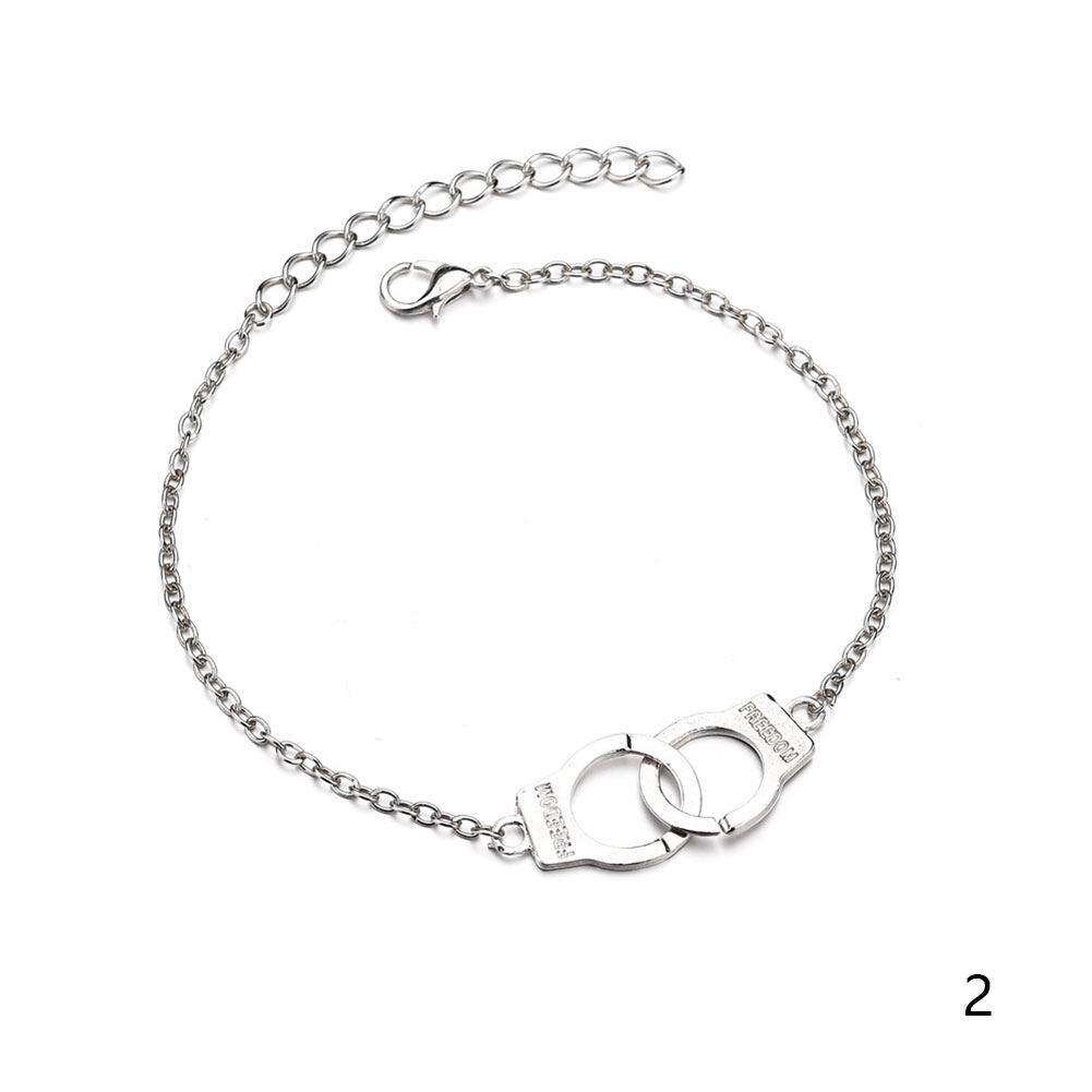 1pc New Fashion Simple Handcuffs Anklets Trendy Foot Jewelry Women Jewelry Gift