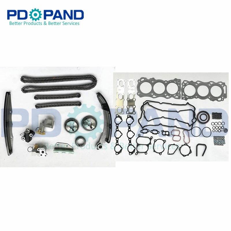 Full Gasket Set Timing Chain Kit For Nissan Hardbody Frontier