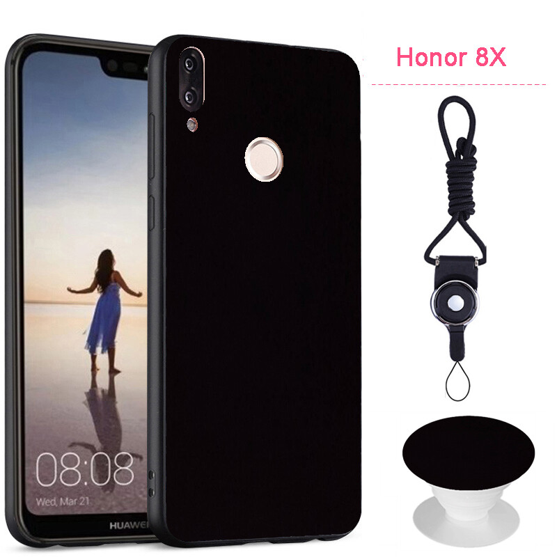 For Huawei Honor 8X Silicon Soft Ruber Case