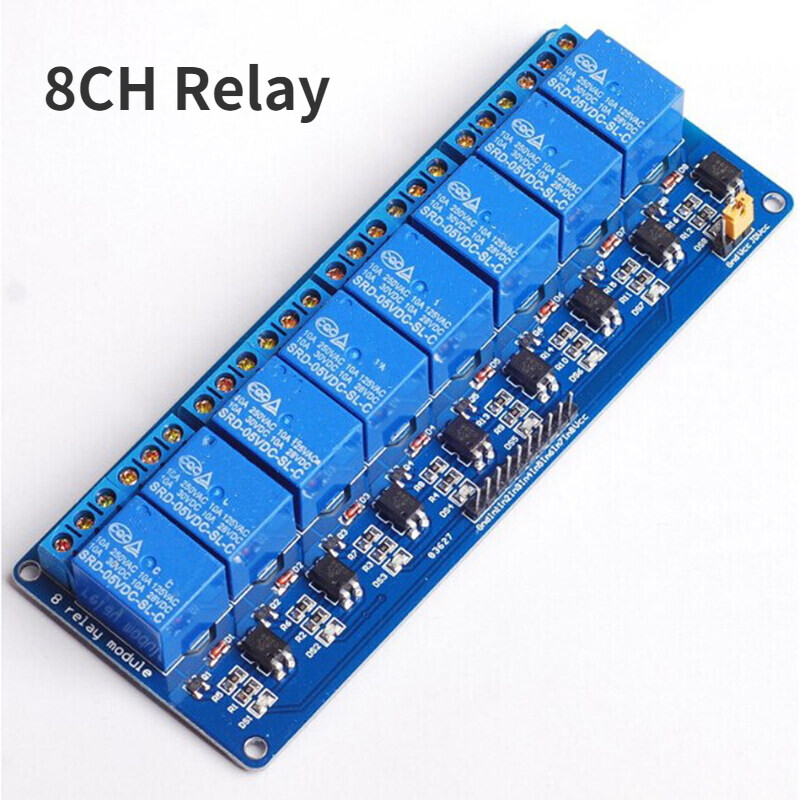 Arduino Relay Module DC 12V 8 Channel Relay Module with Optocoupler Isolation PLC Control Output