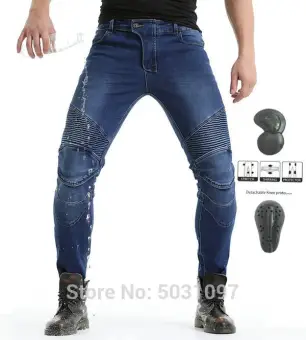 waterproof blue jeans