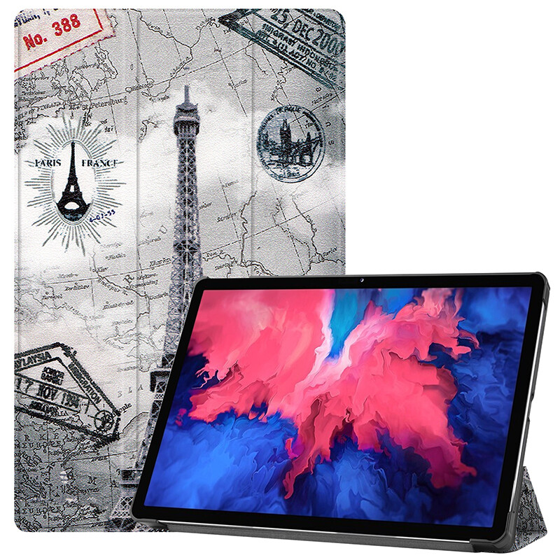 PU Leather Case for Lenovo Xiaoxin Pad TB-J606F J606N J606 Tab P11 Hard Cover Stand Holder