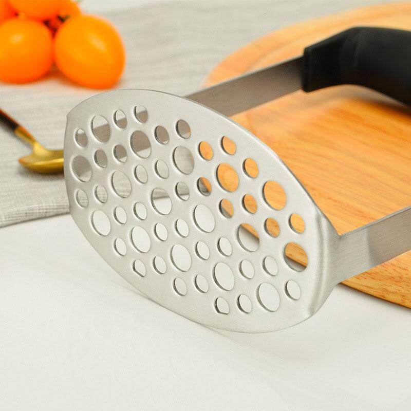 Hand Press Potato Masher Ricer Smooth Mashed Potatoes Crusher Fruit Vegetable Kitchen Gadgets Stainless Steel