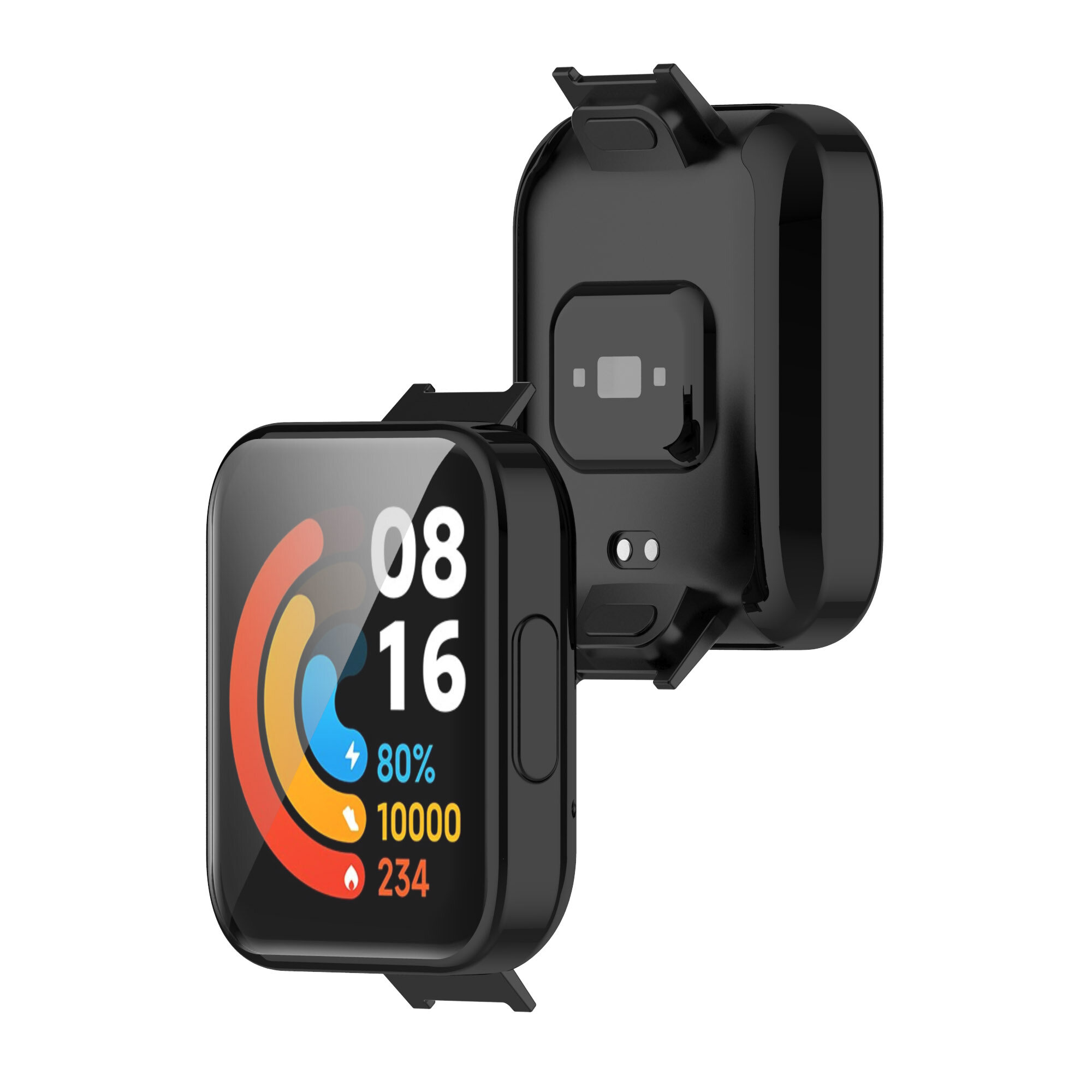 Xiaomi Redmi Watch 2 Lite Ốp Đồng Hồ Bảo Vệ Vỏ Bảo Vệ Toàn Màn Hình Ốp Trong Suốt TPU Trong Suốt Redmi2 Lite