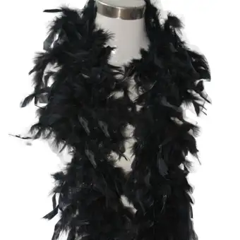 Quality White Feather Boa Flapper Hen Night Burlesque Dance Party