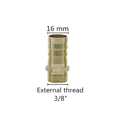 Brass 6mm 8mm 10mm 12mm 14mm 16mm 19mm hose barbed tail fitting 3/8" bsp female male thread connector pipe joint fittings