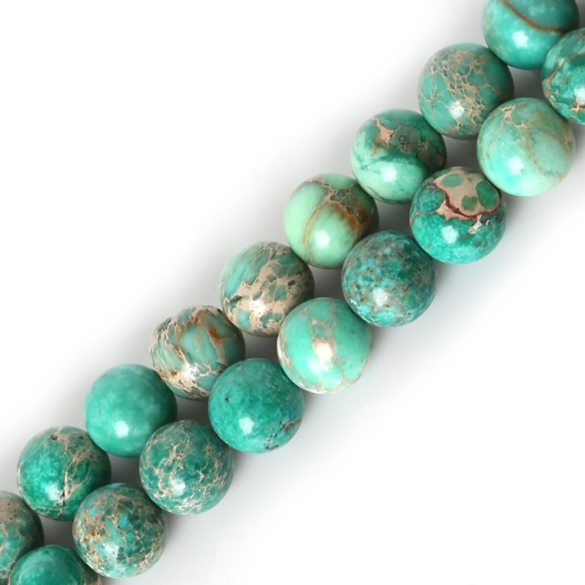 4 6 8 10mm Natural Stone Imperial Jasper Beads Multicolor Round Loose Beads For Jewelry Making DIY Bracelet Necklace