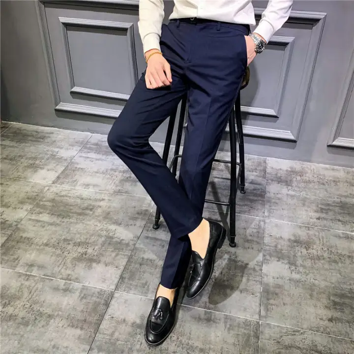 ankle pants slim fit