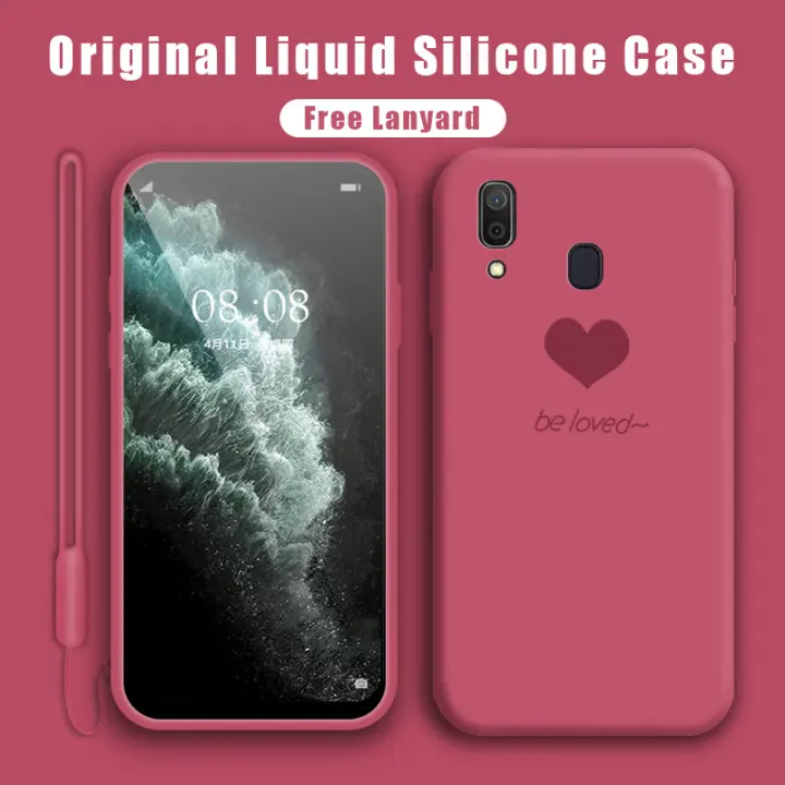 Hontinga Casing Hp Samsung Galaxy A30 A20 Bahan Silikon Cair Lembut Penutup Penuh Tahan Guncangan Sarung Ponsel Anak Perempuan Lazada Indonesia