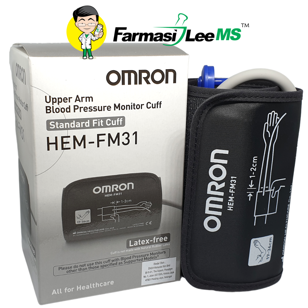 新色オムロン HEM-FM31-B フィットカフ 血圧計