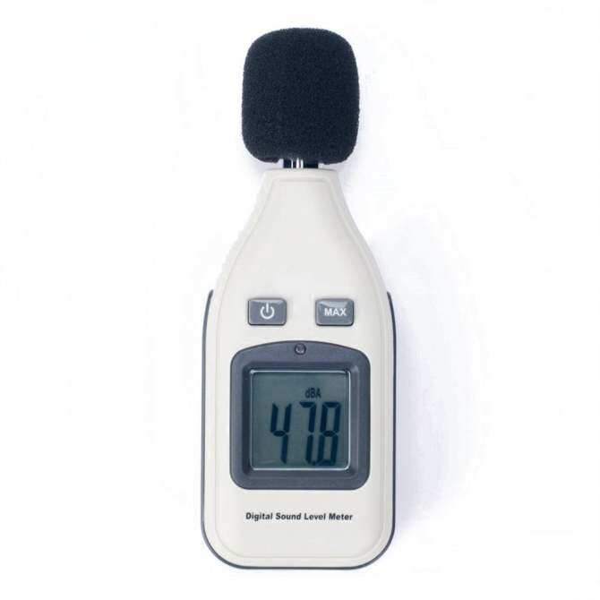 GM1351 Digital Sound Noise Level Meter 30-130dBA Auto Backlight Display with Tripod Mounting Option - intl