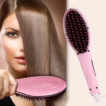 Hair Brush Electric Comb Hair Straightening Irons Instant Magic