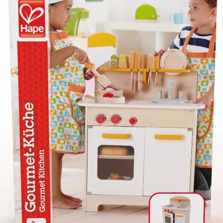 hape white gourmet kitchen