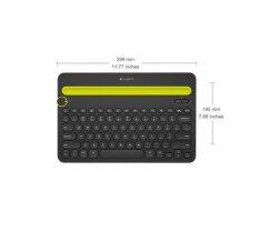 Logitech K480 Bluetooth Multi-Device Keyboard (BLACK) Malaysia