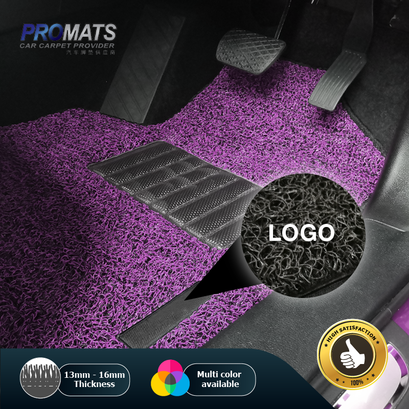 Purple on sale car carpet