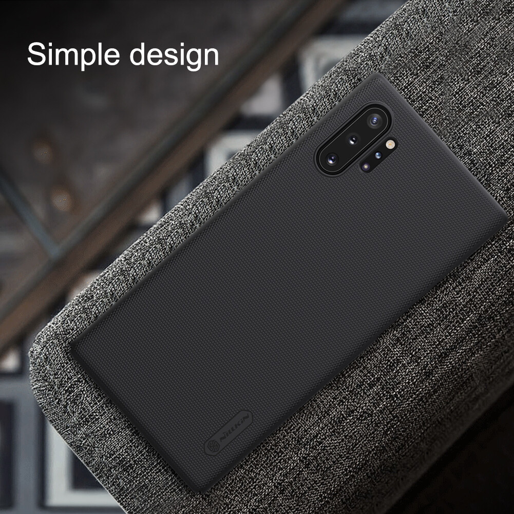 Nillkin cho Samsung Galaxy lưu ý 10 cộng với trường hợp bảo vệ siêu sần hardcase vỏ lưng mờ vỏ