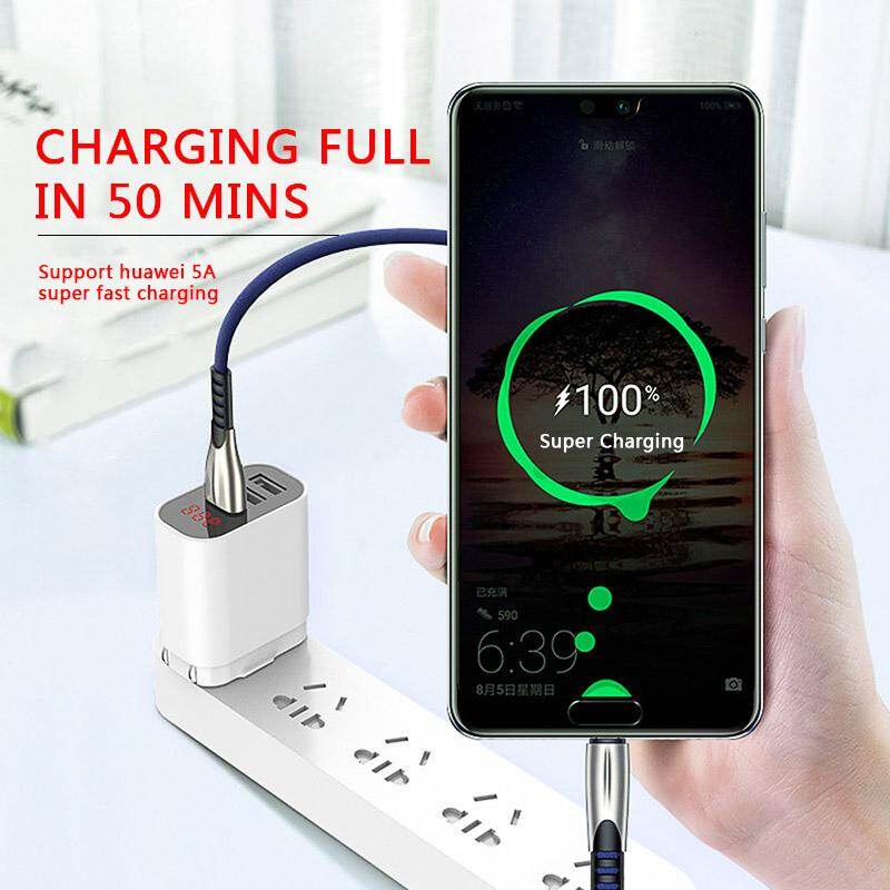 Cáp sạc nhanh USB đa năng 3 trong 1 với giắc cắm Micro USB/ TypeC/ Lightning cho điện thoại iPhone iPad Samsung Galaxy S7 S6 Note9 OPPO VIVO Xbox PS4 Android - INTL