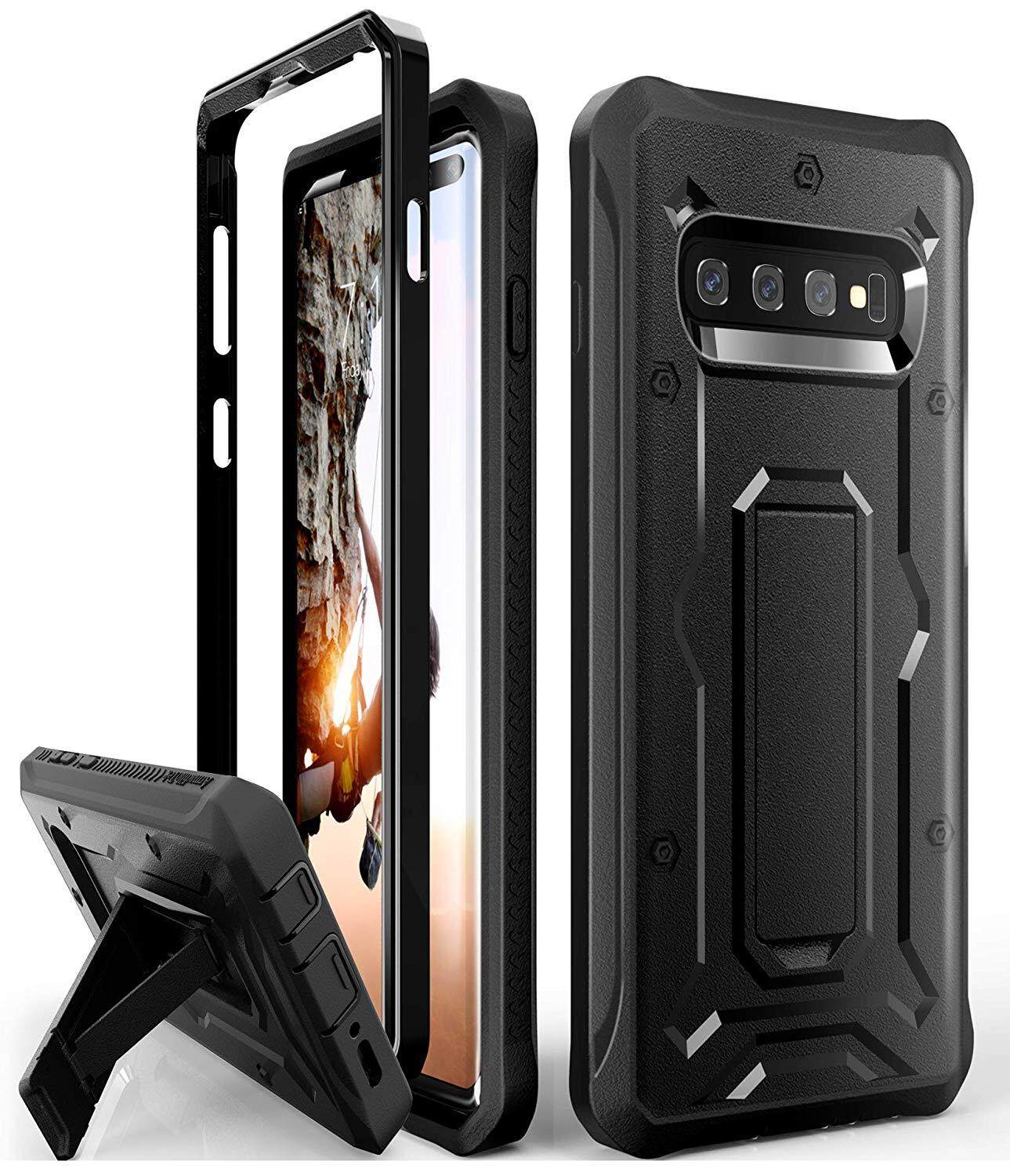 Harga Samsung Galaxy Plus Terbaru Juli 2019 6 Galaxy S10 + PLUS Tugas Berat Case-Armadillotek Vanguard Seri Kelas Militer Kasar Case dengan Kickstand untuk Samsung Galaxy S10 + plus