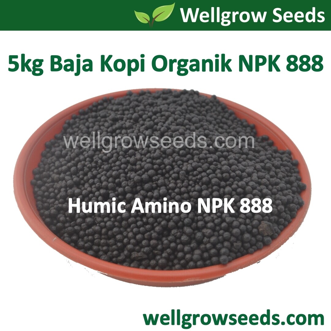 Humic Amino NPK 888 Organic Fertilizer (5kg) | Lazada