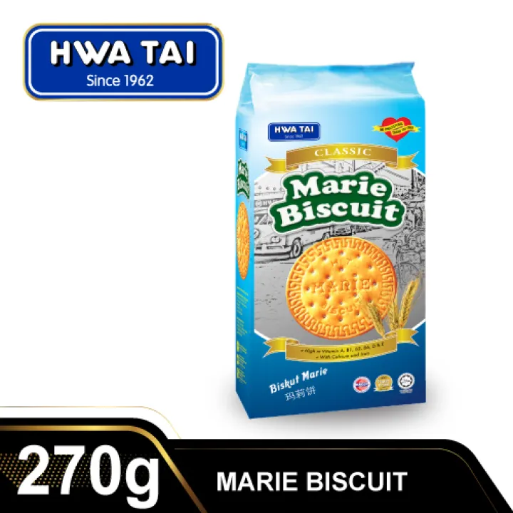 Hwa Tai Classic Marie Biscuit 270g Lazada