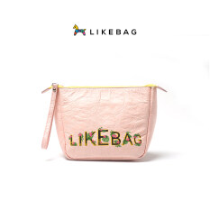 Túi Trang Điểm Thời Trang Chính Hãng LIKEBAG Khôi Phục Lại Cách Cổ Xưa Túi Ly Hợp Giấy Kraft Rửa Sạch Vật Liệu Bảo Vệ Môi Trường Túi Mua Sắm Túi Mỹ Phẩm