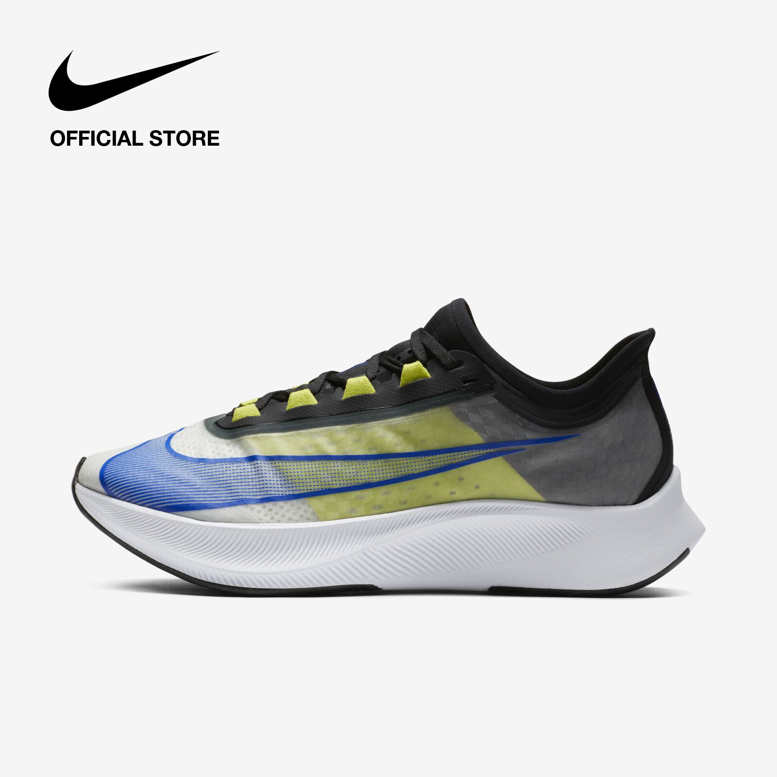 Nike Men's Zoom Fly 3 Running Shoes - White
