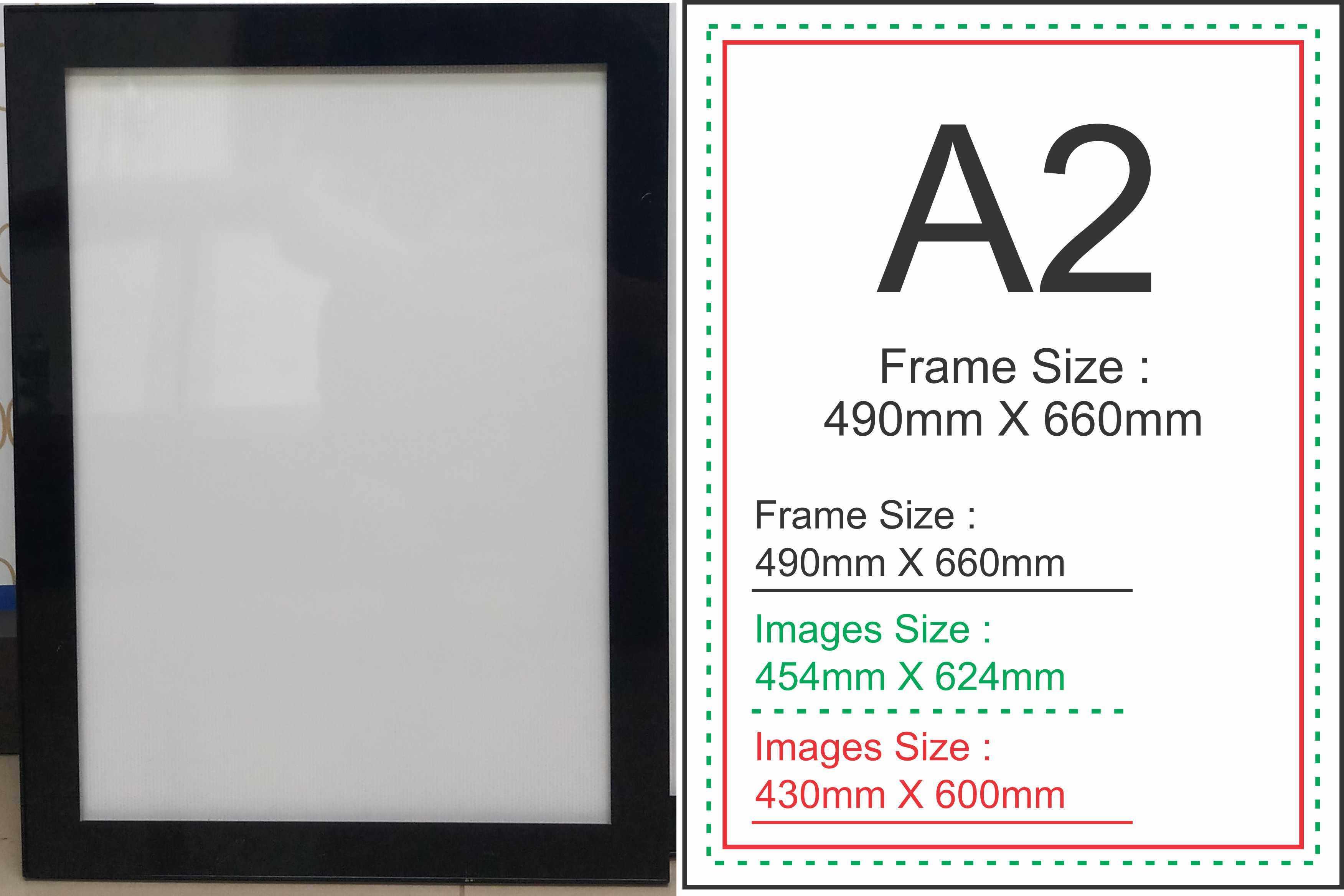 Acrylic Led Photo Frame Light Box | Shelly Lighting