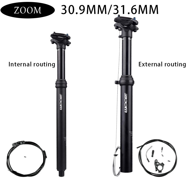 Zoom sales dropper seatpost