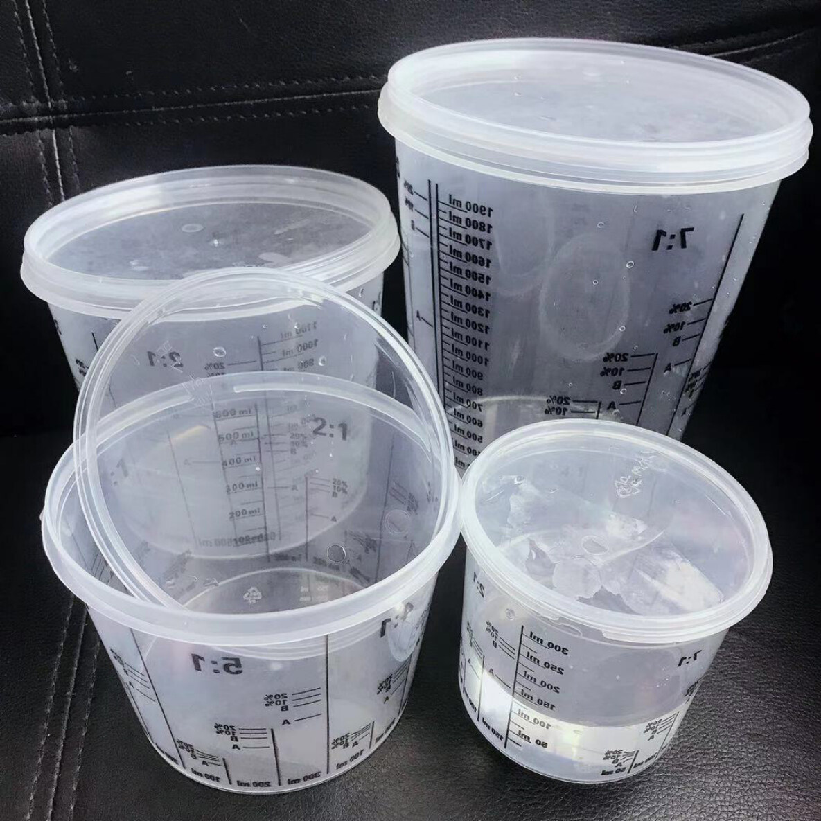 Paint Mixing Cups with Calibrated Mixing Ratio Lazada