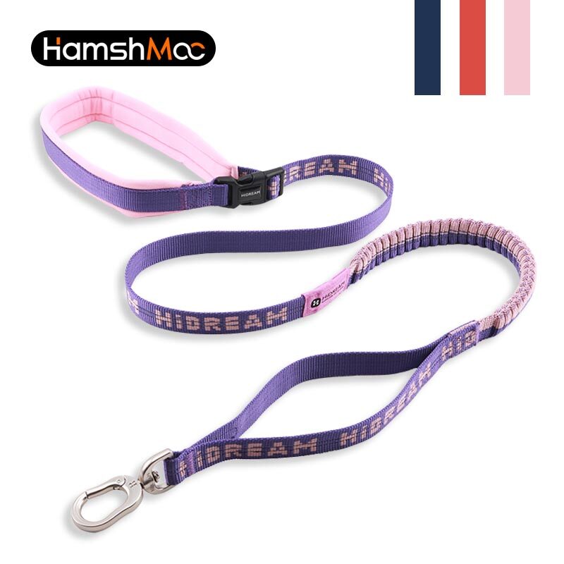 HamshMoc Dog Leash Multifunctional Leashes Heavy Duty Leash with Traffic  Padded Handle Adjustable and Reflective Stitching Absorbing Bungee Lead 2 |  Lazada