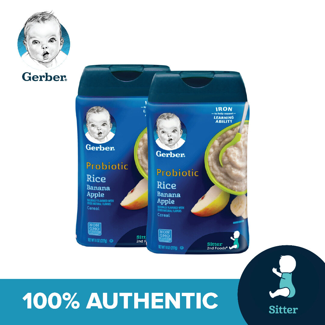 gerber rice and banana cereal