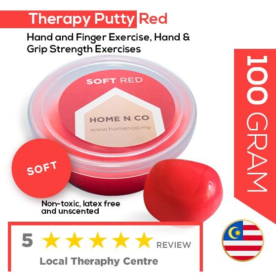 Therapy Putty Soft Red 50g 100g Putty Therapy For Hand Finger Exercise