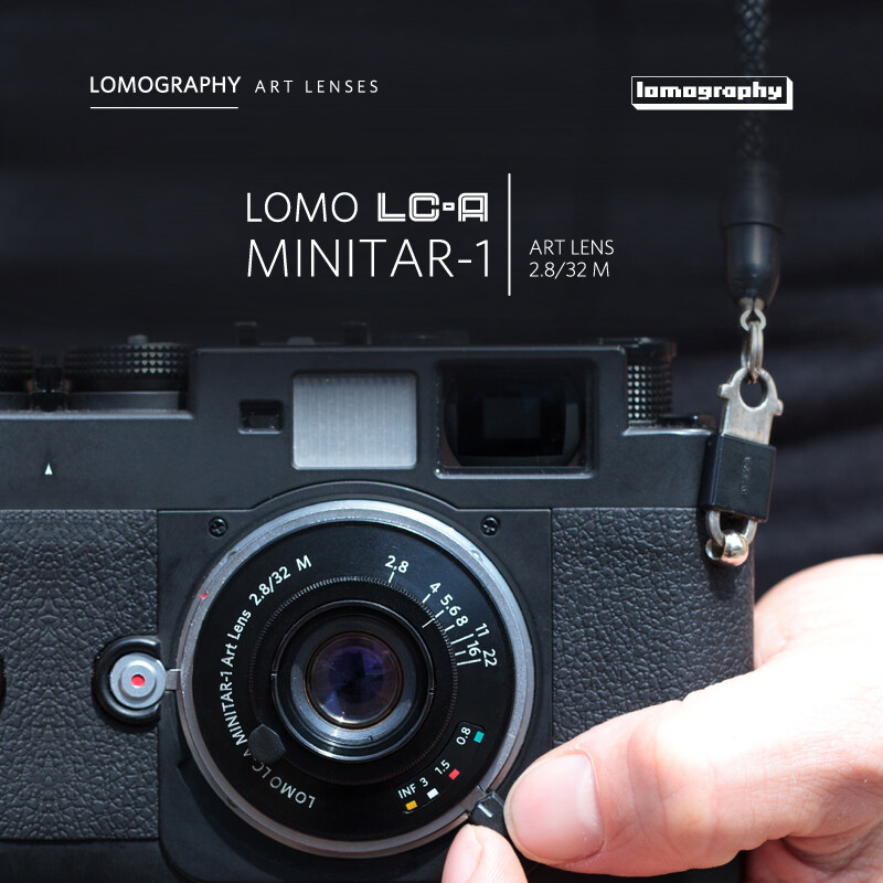 Lomo LC-A Minitar-1 2.8/32 Art Lens Black – Lomography