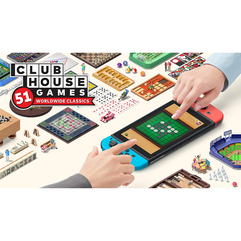Worldwide Games Switch Clubhouse Games Single System Player 51