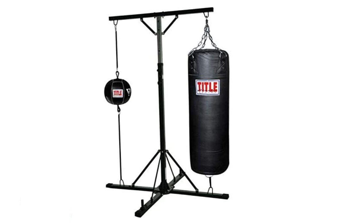 everlast hanging punching bolsa with stand