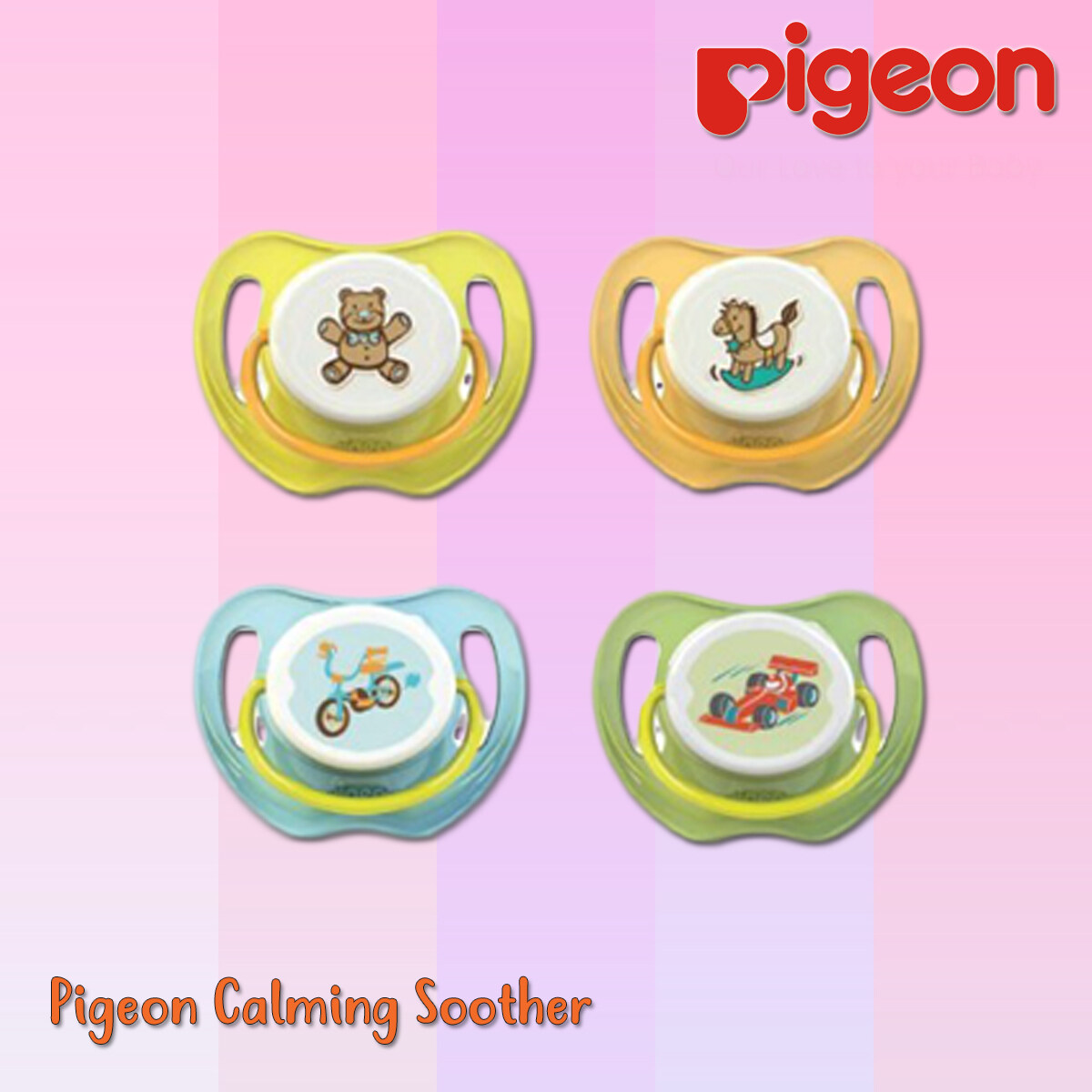 Pigeon fashion calming soother