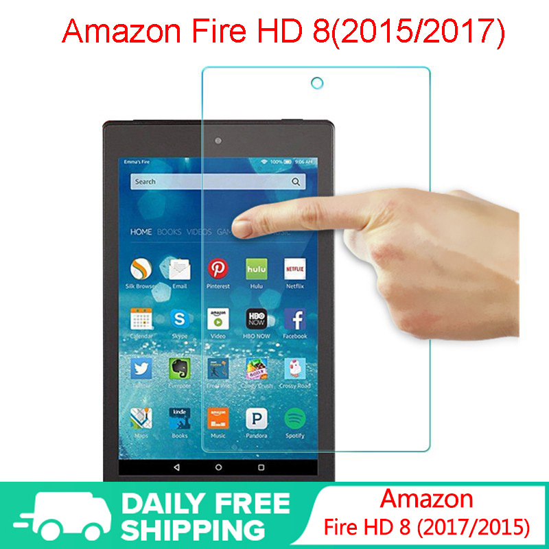 Kính Cường Lực, Cho Amazon Lửa HD 8 2019 2017 Màn Hình Bảo Vệ Phim Lửa HD8 2015 Bảo Vệ Màn Hình