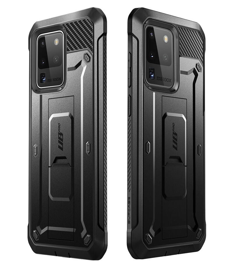 SUPCASE UB Pro Cho Ốp Lưng Samsung Galaxy S20 Ultra 5G (Bản Phát Hành 2020) Miếng Bảo Vệ Màn Hình Tích Hợp Với Vỏ Bọc Chắc Chắn & Chân Đế Toàn Thân
