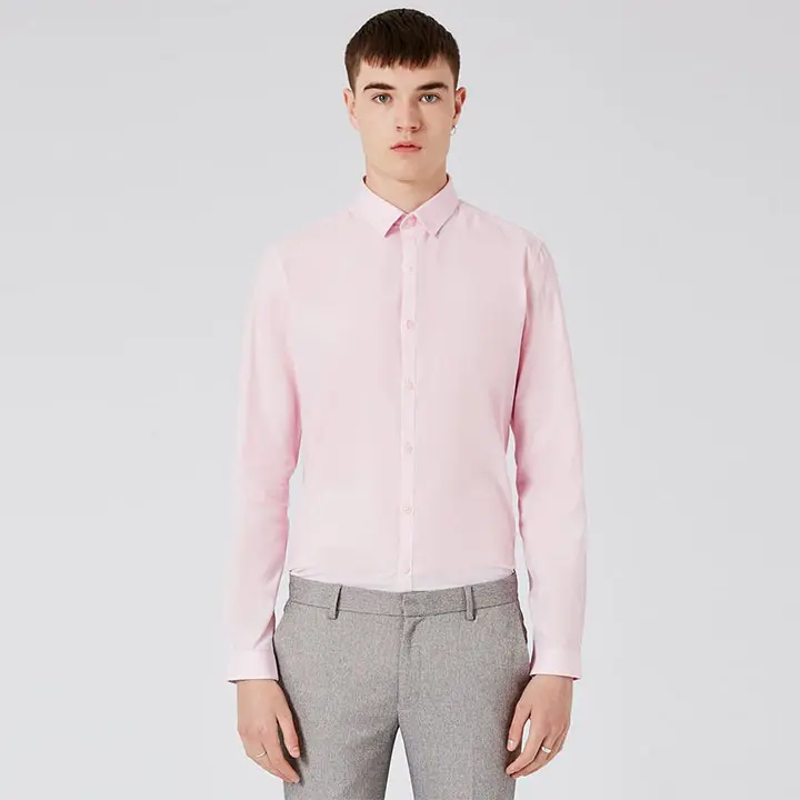 slim fit smart shirts