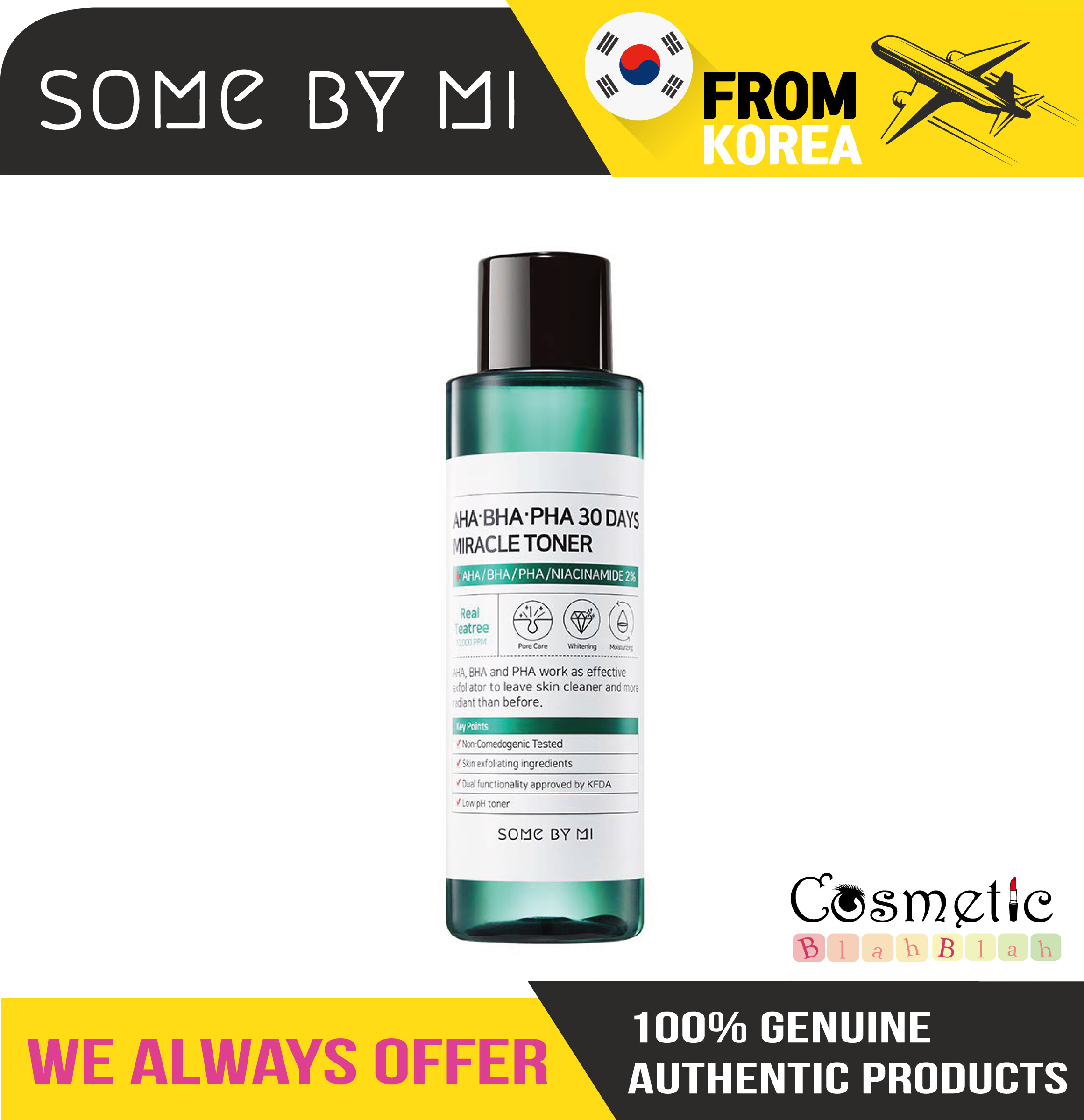 [SOMEBYMI] AHA.BHA.PHA 30Days Miracle Toner 150Ml - Cosblah - ThaiPick