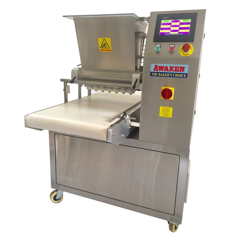 Danish Butter Cookie and Gingerbread Cookie Drop + Twist + Wirecut Machine Bakery Equipment made