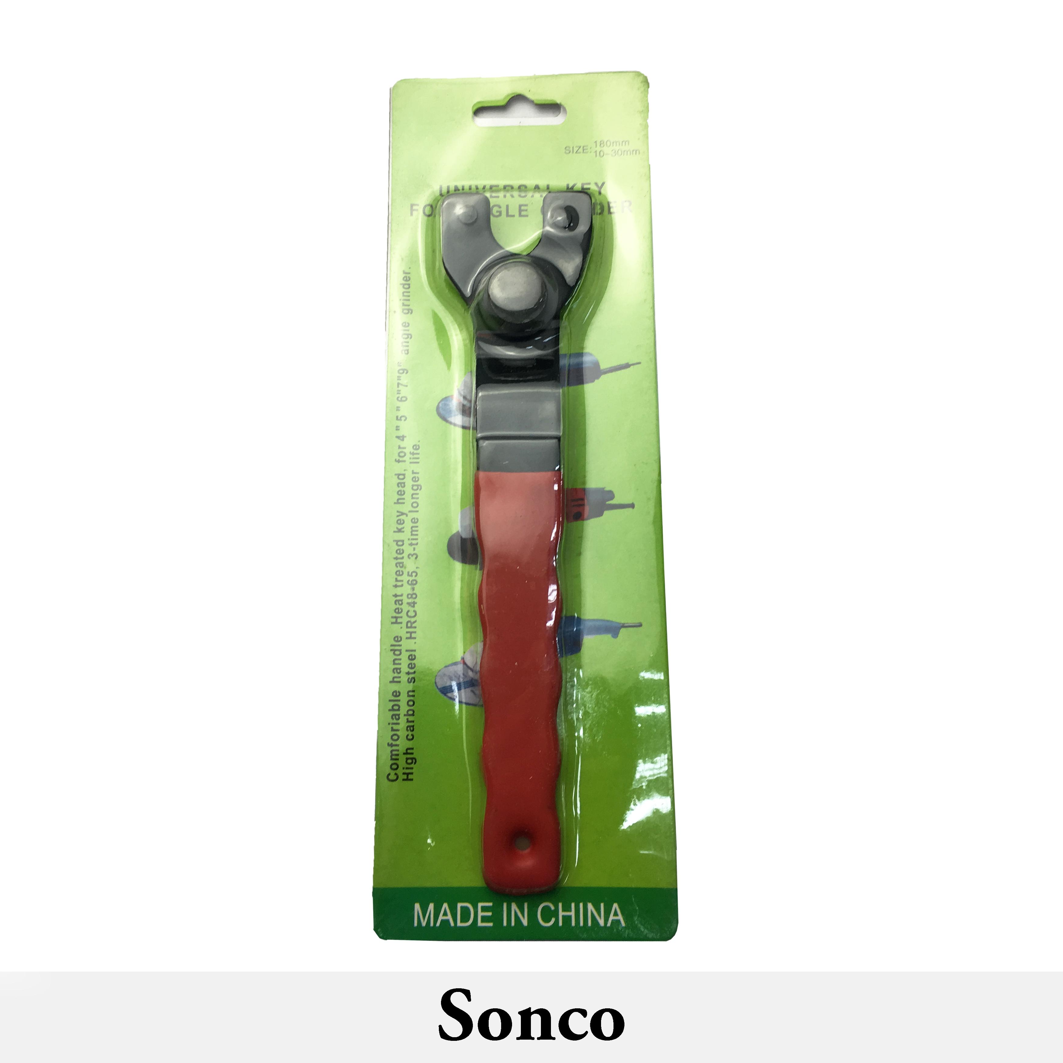 thumbnail image 2 of Universal 8-Inch Adjustable Pin Spanner Wrench – Grinder Polisher Arbor Hub Lock Nut Tool 2 of 3